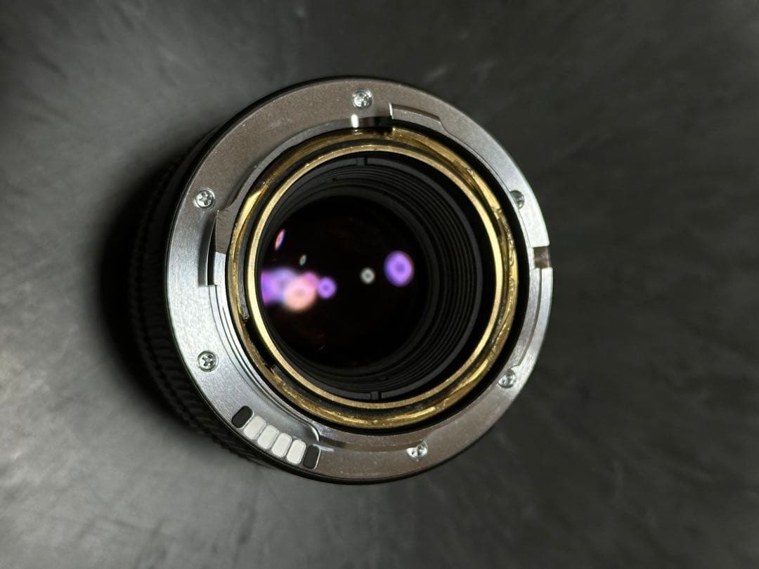 [美品]ライカ ズミクロン 50mm f2.0 フード組込 6bit