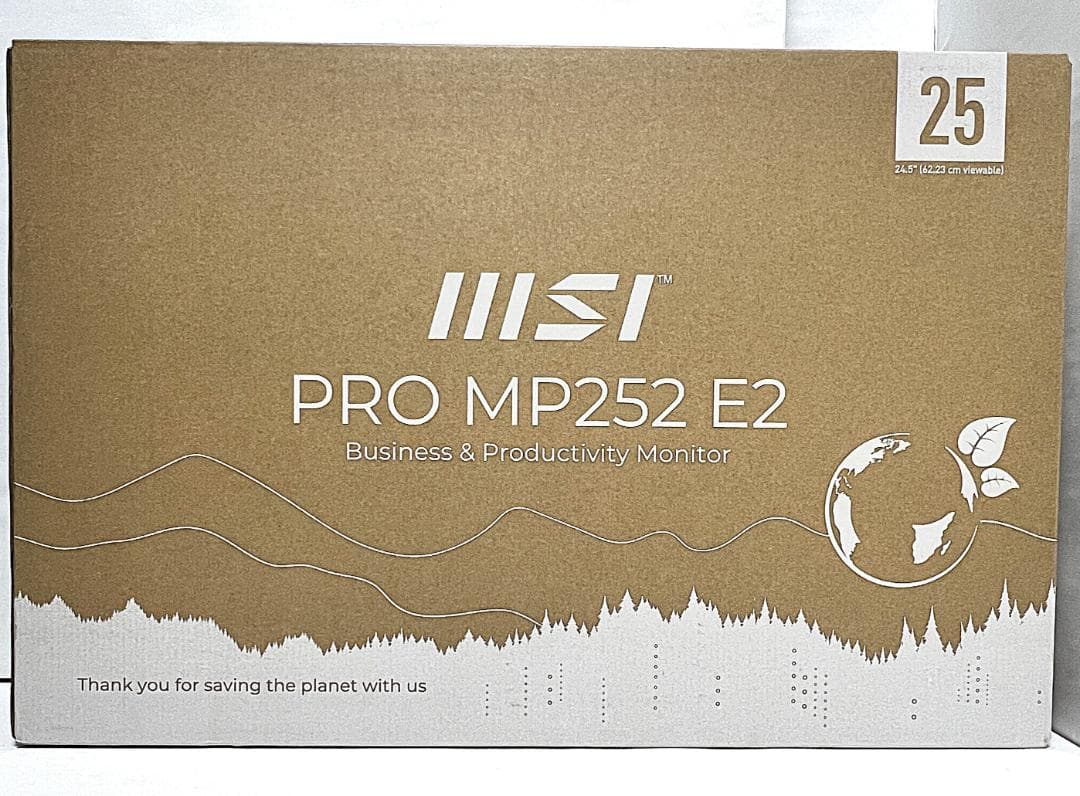 MSI（エムエスアイ) PRO MP252 E2 24.5型 PCモニター