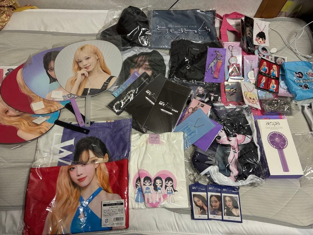 aespaグッズ　まとめ　ウィンター多め