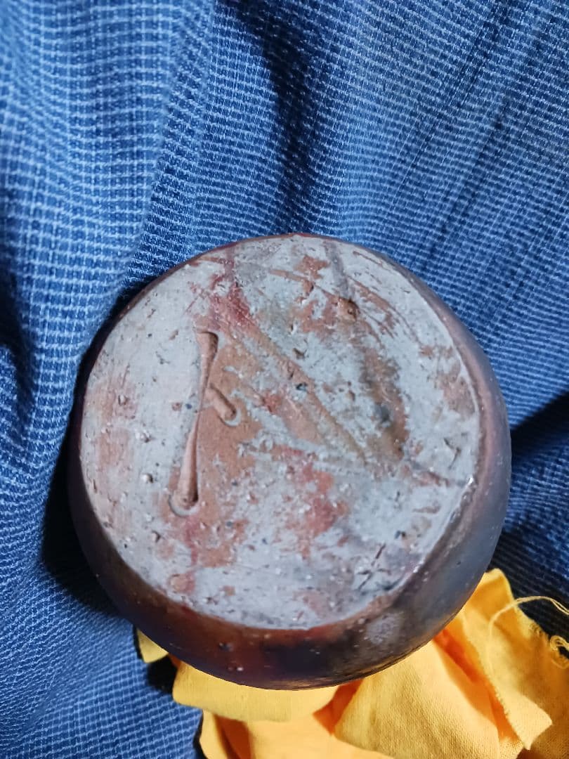 備前焼　徳利　年代物　作家物　共箱付　美品