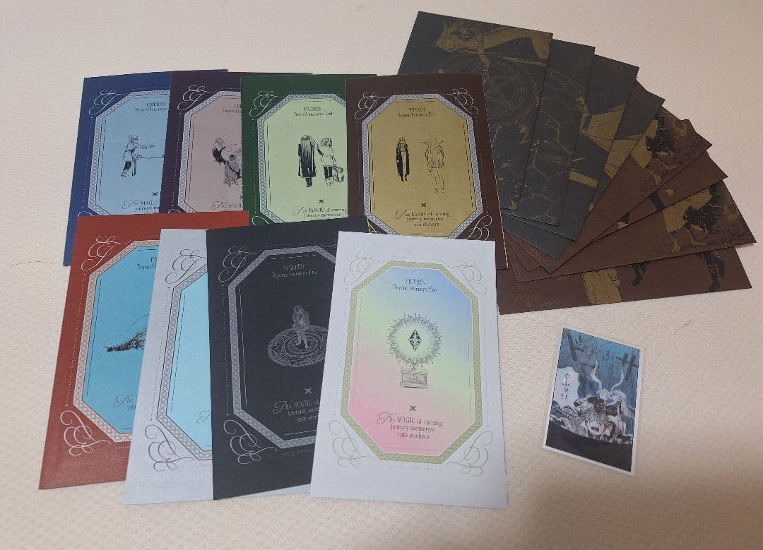 葬送のフリーレン　シールくじ引き　シークレット虚像あたりなど