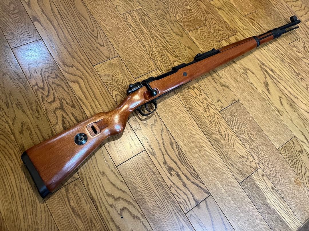 美品 マルシン工業 モーゼル Kar98K 排莢式 リアルウッド(エアコキ)
