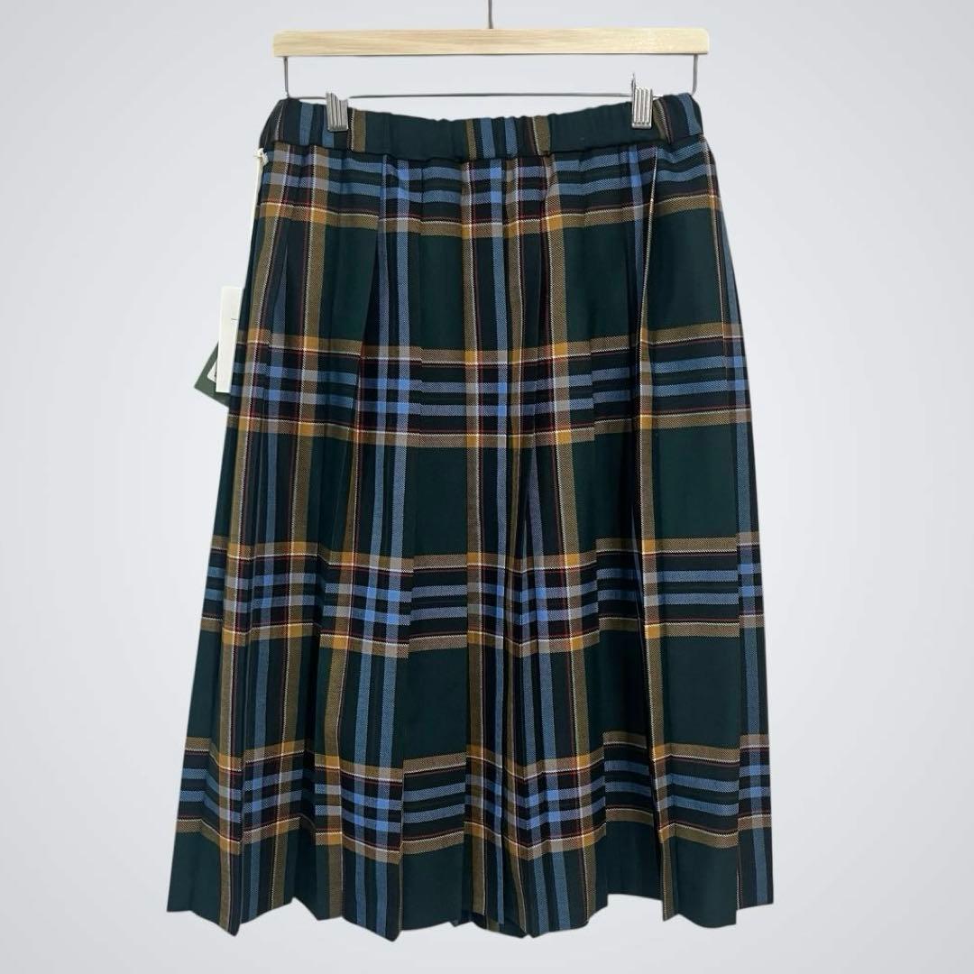 【未使用タグ付き】O’NEIL of DUBLIN プリーツスカート グリーン