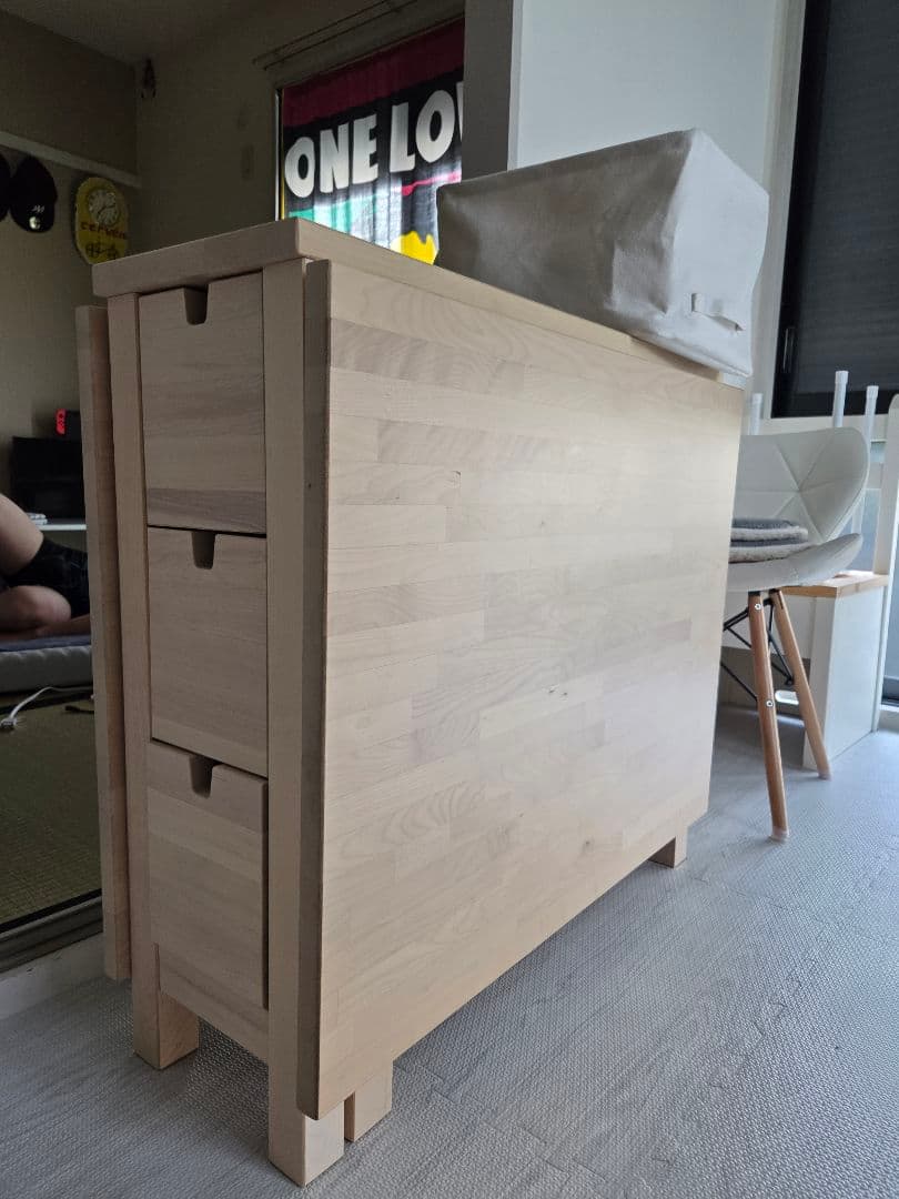 ノールデン　折りたたみ式ダイニングテーブル