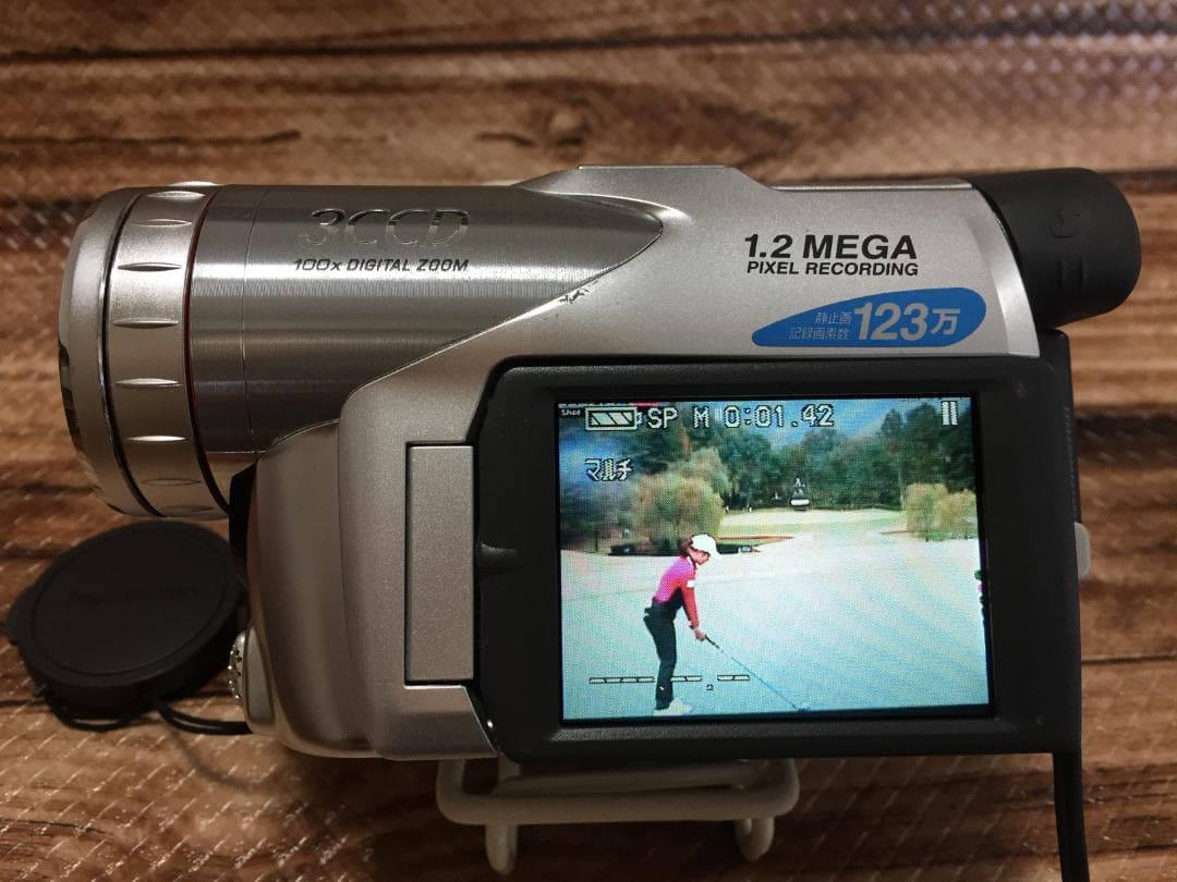 撮影再生ダビングOK　Panasonic　NV-GS70　付属品あり　液晶綺麗