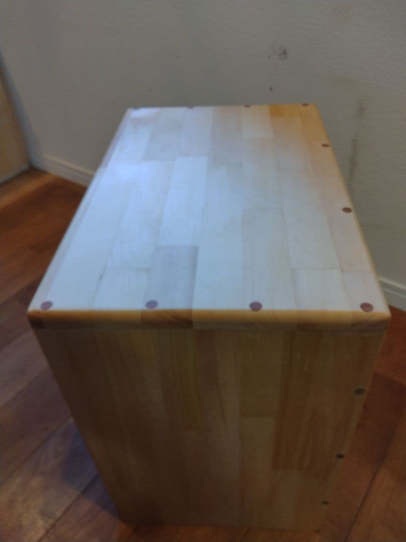 木製　ハンドメイド　オーダー　コの字　キヌカ　踏み台　ベンチ　水槽台　玄関台