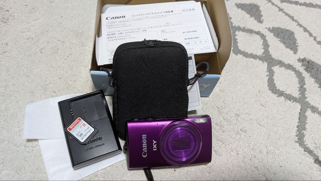 Canon IXY 630紫色 コンパクトデジタルカメラ