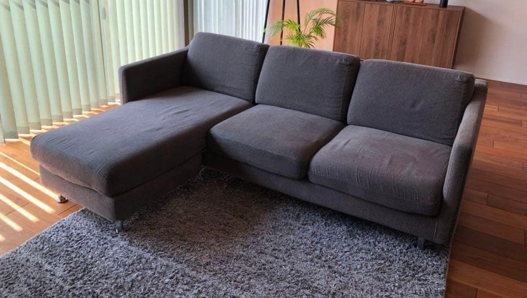 なっとうノッティ　3P ソファ オットマン カウチソファ
