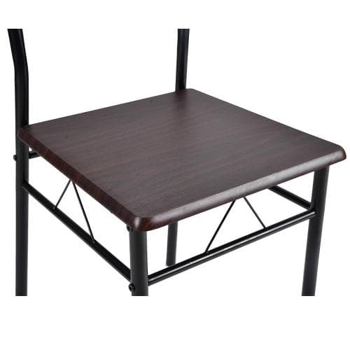 新生活支援】【ダークブラウン】ダイニングテーブル ダイニングセット　ダイニング５