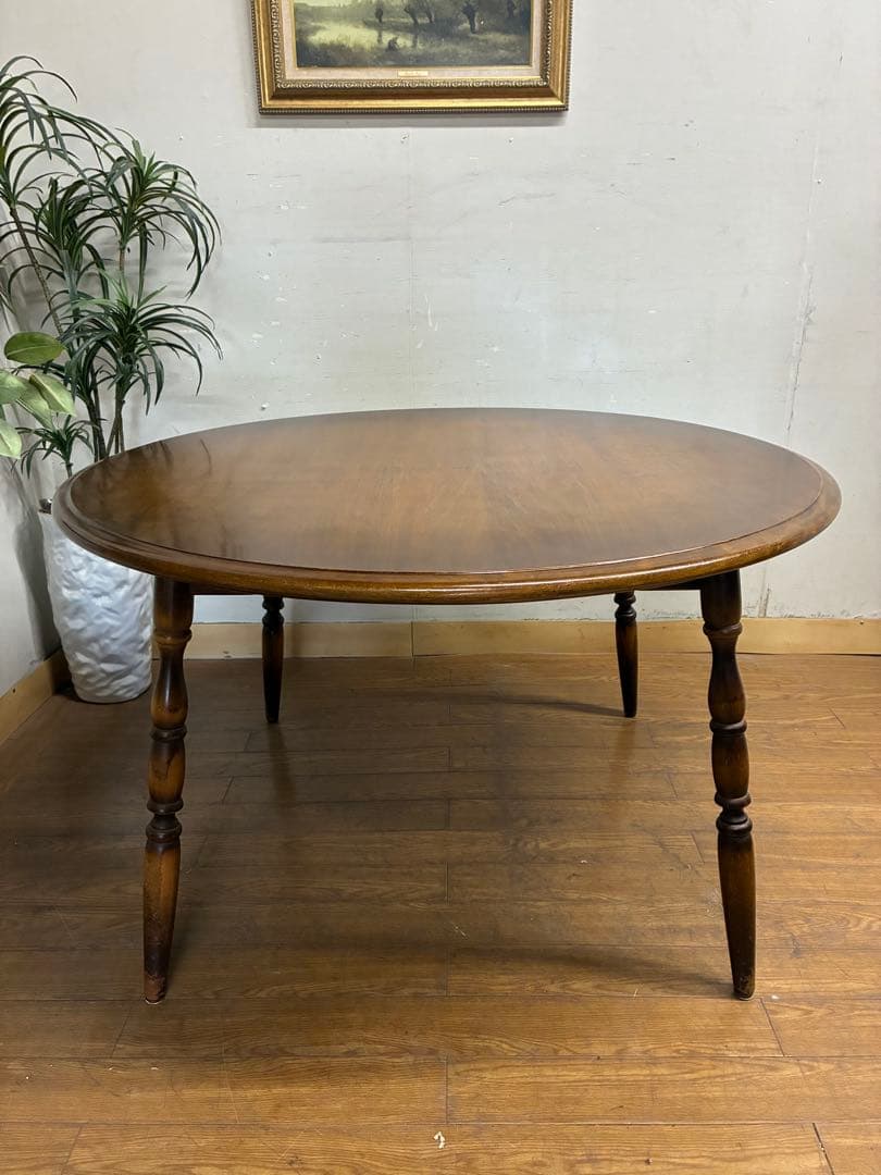 あたこ☆管414☆飛騨産業☆キツツキマーク☆ダイニングテーブル