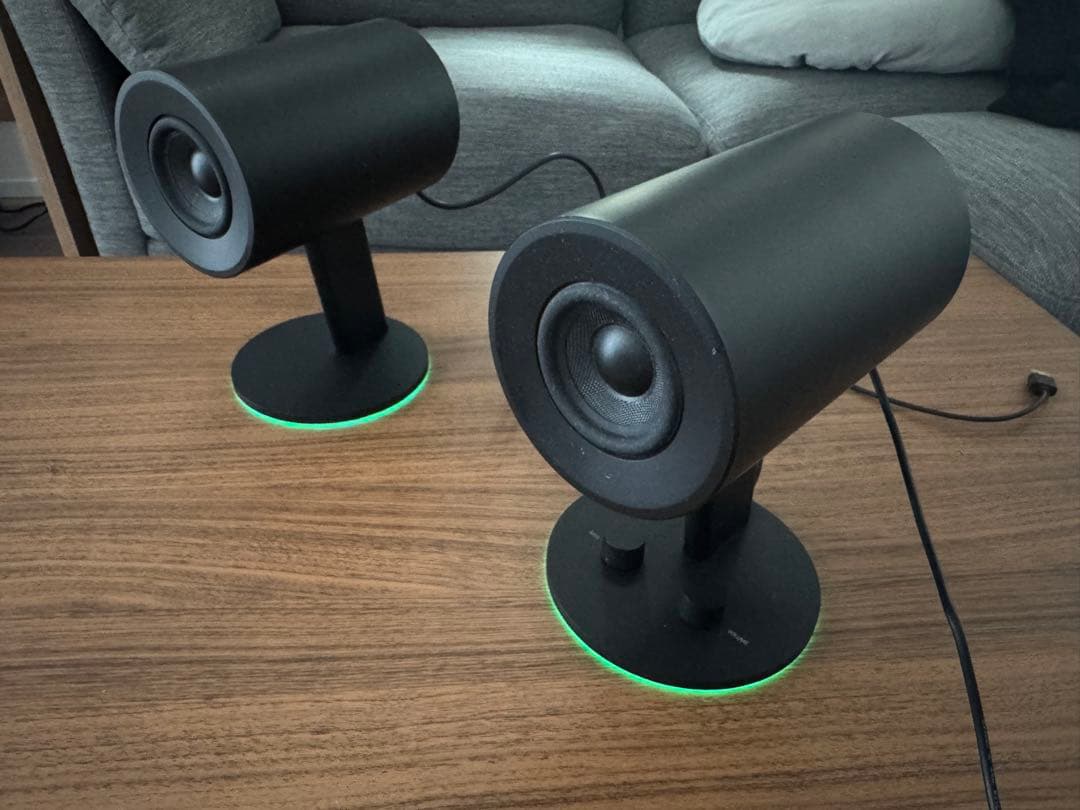 【美品】RAZER NOMMO CHROMA 2.0ゲーミングスピーカー