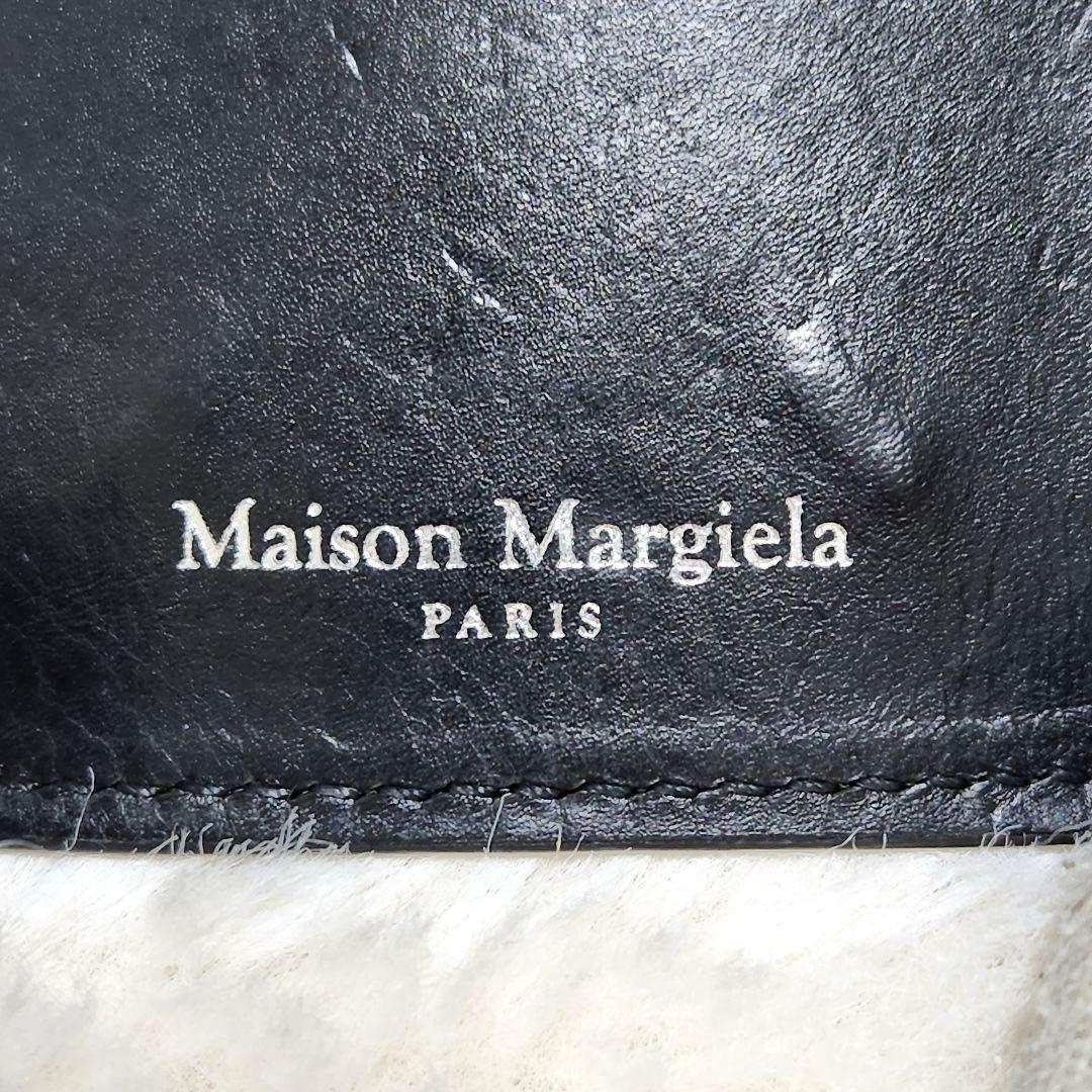 ✨美品　付属品完備✨マルジェラ　キーケース　ステッチ　6連　ブラック　黒