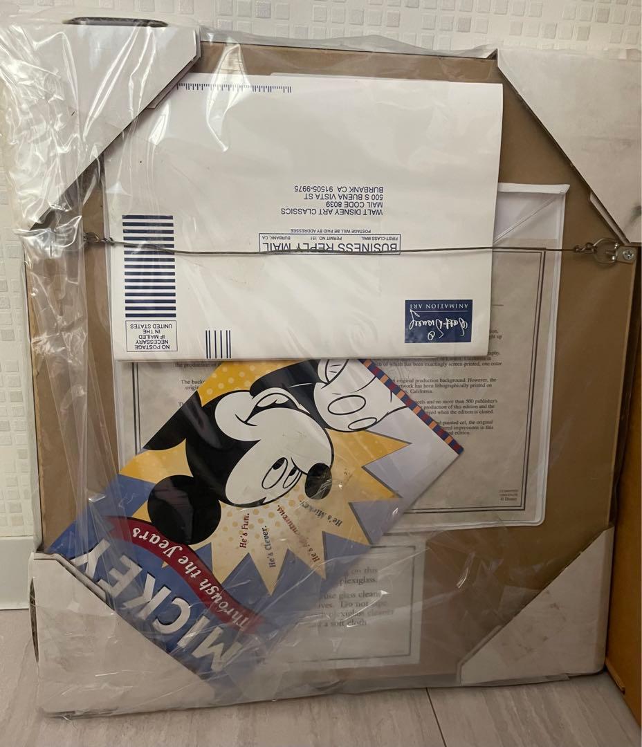 Plane Crazy パイロットミッキー　セル画　希少　未使用品