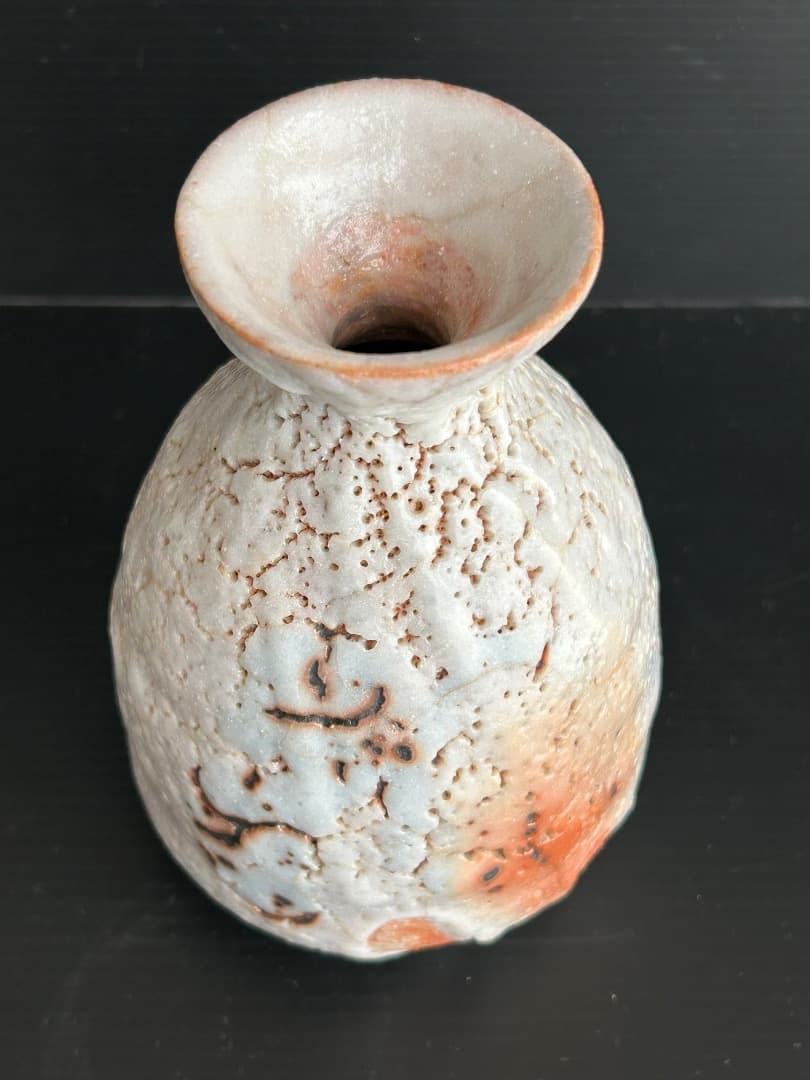 志野徳利 (加藤西陵作)