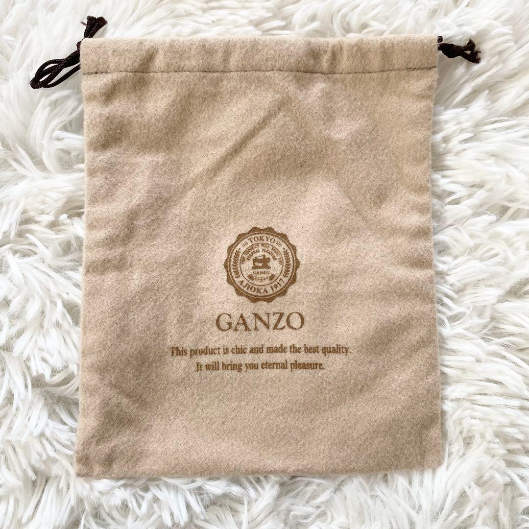 【新品未使用】GANZO ガンゾ キーケース シンブライドルレザー ブラック