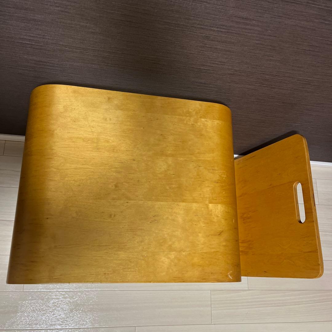 高級家具　Offi オフィ MagTable マグテーブル 木製 サイドテーブル