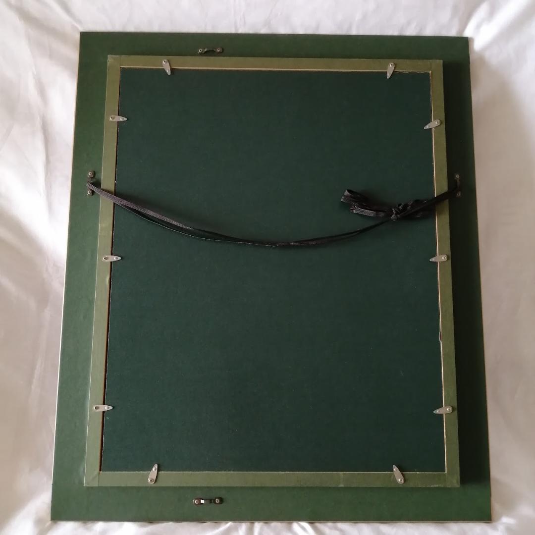 【 F6サイズ　額付き 】 模写： 藤島武二　「芳恵」 肉筆油絵