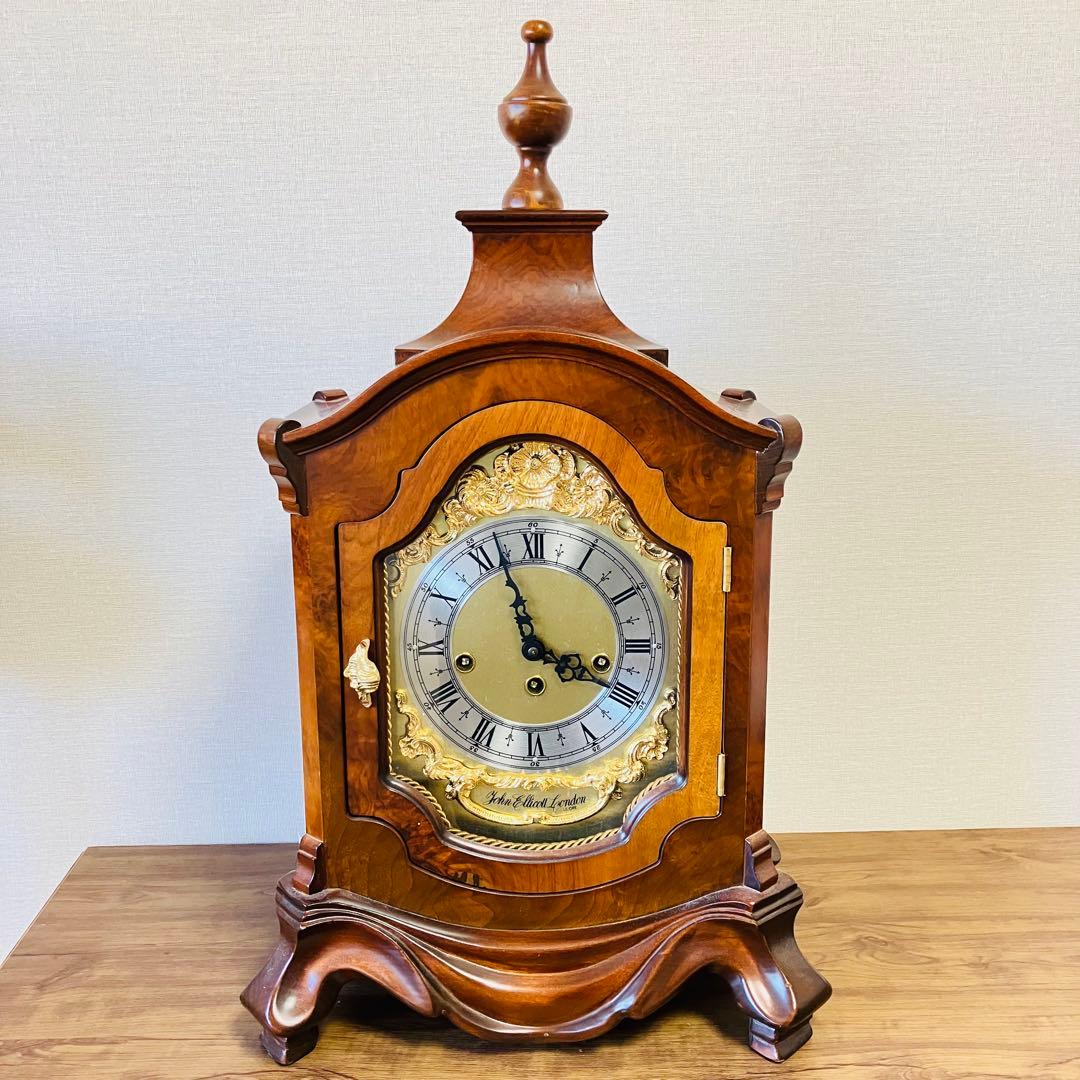 イタリア 【Le ORE/ラオーレ社】フランツ ヘルムレ 手巻き 置時計