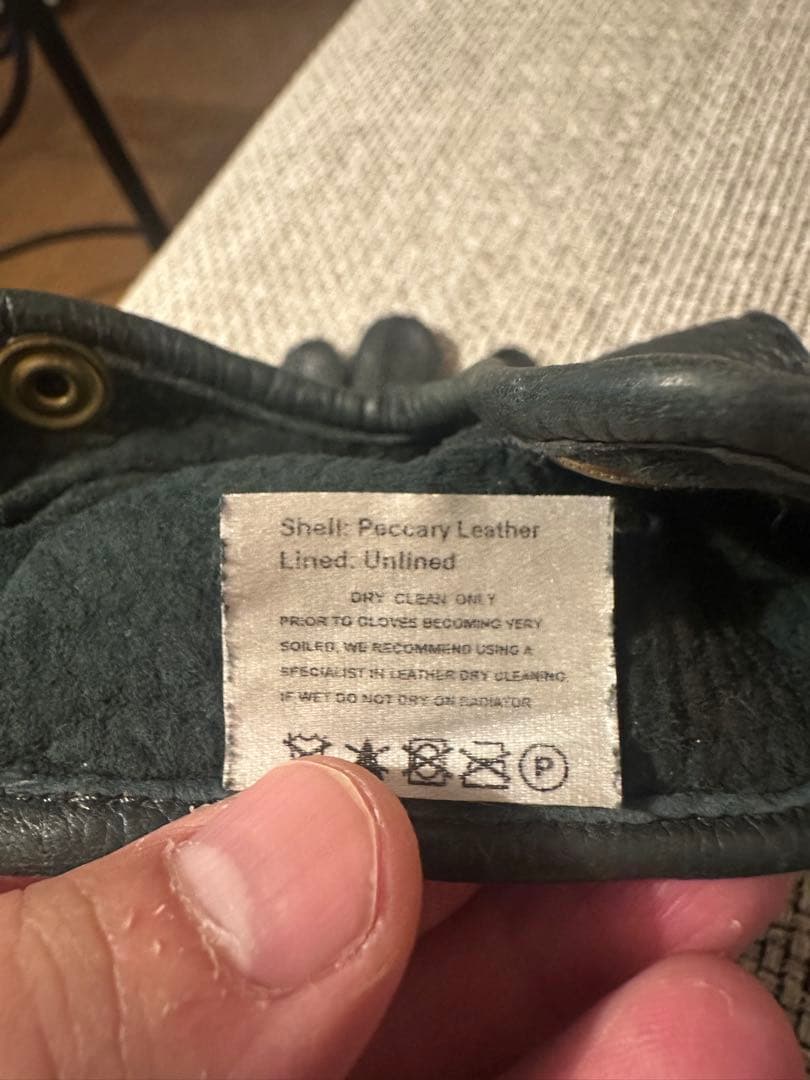 デンツ⭐️ペッカリー‼️ダークグリーン‼️破格⭐️