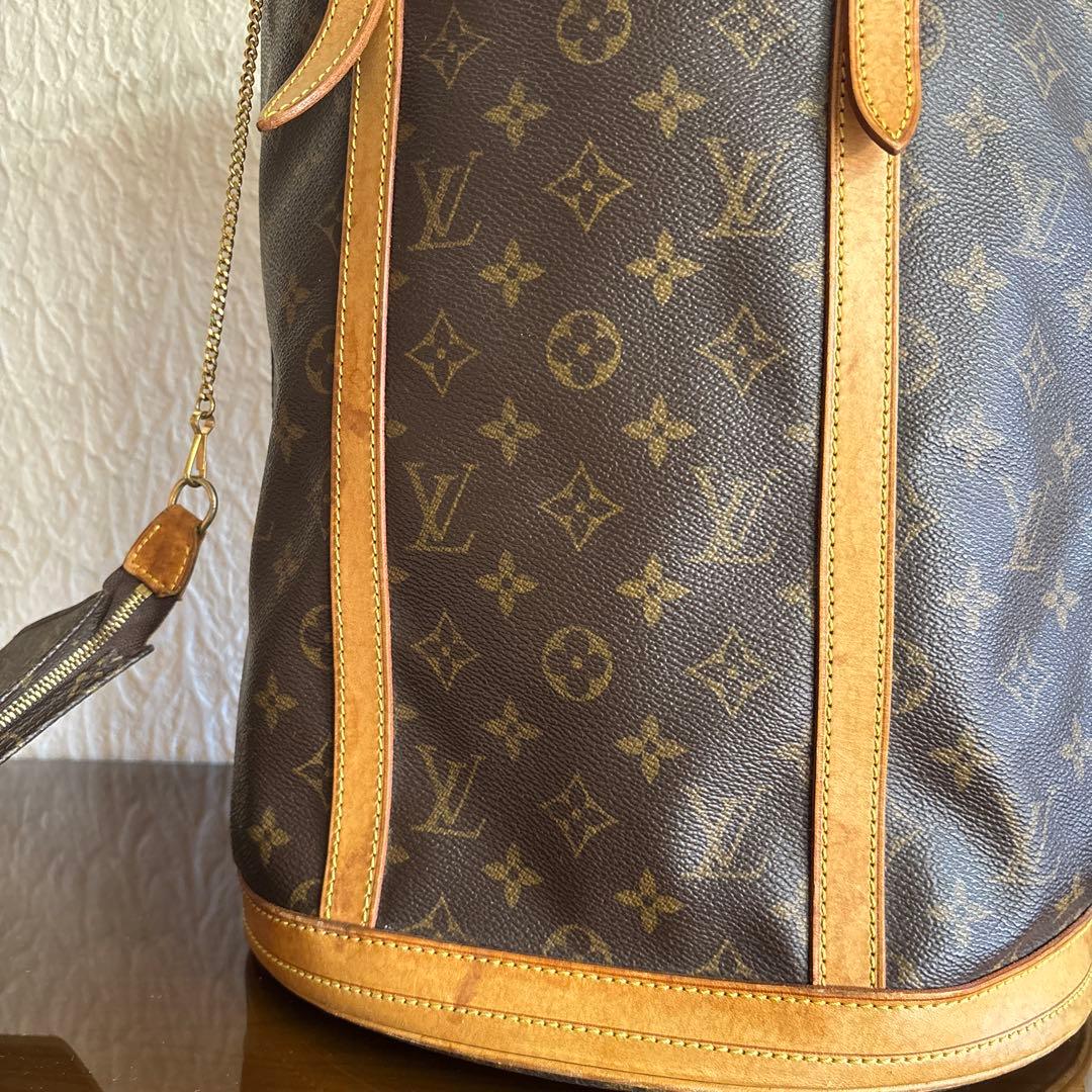 【ベタなし】LOUIS VUITTON バケット GM モノグラム