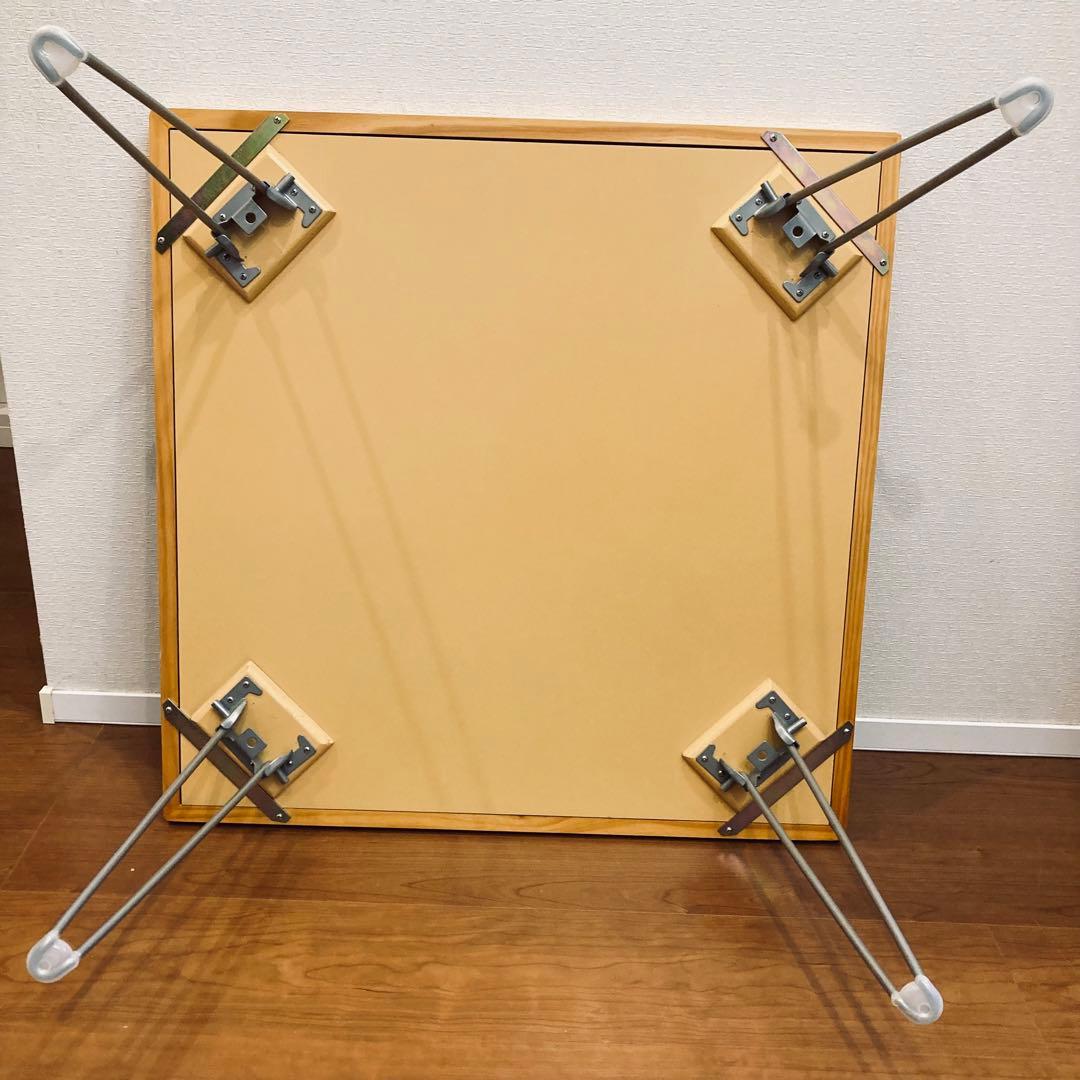 【美品】折りたたみ式　座卓式 手混ぜ 麻雀卓　脚つき
