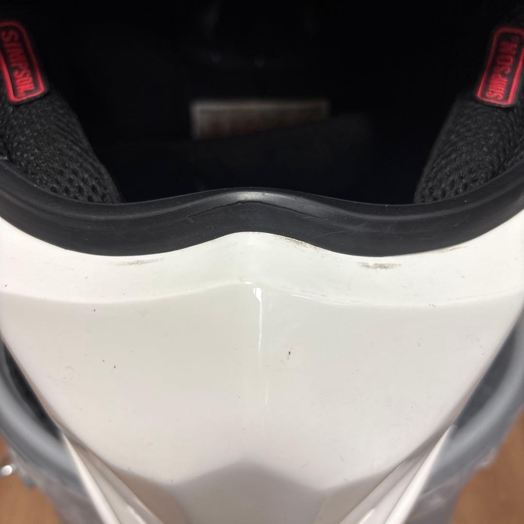 P*m様 シンプソン ダイヤモンドバック白　59cm