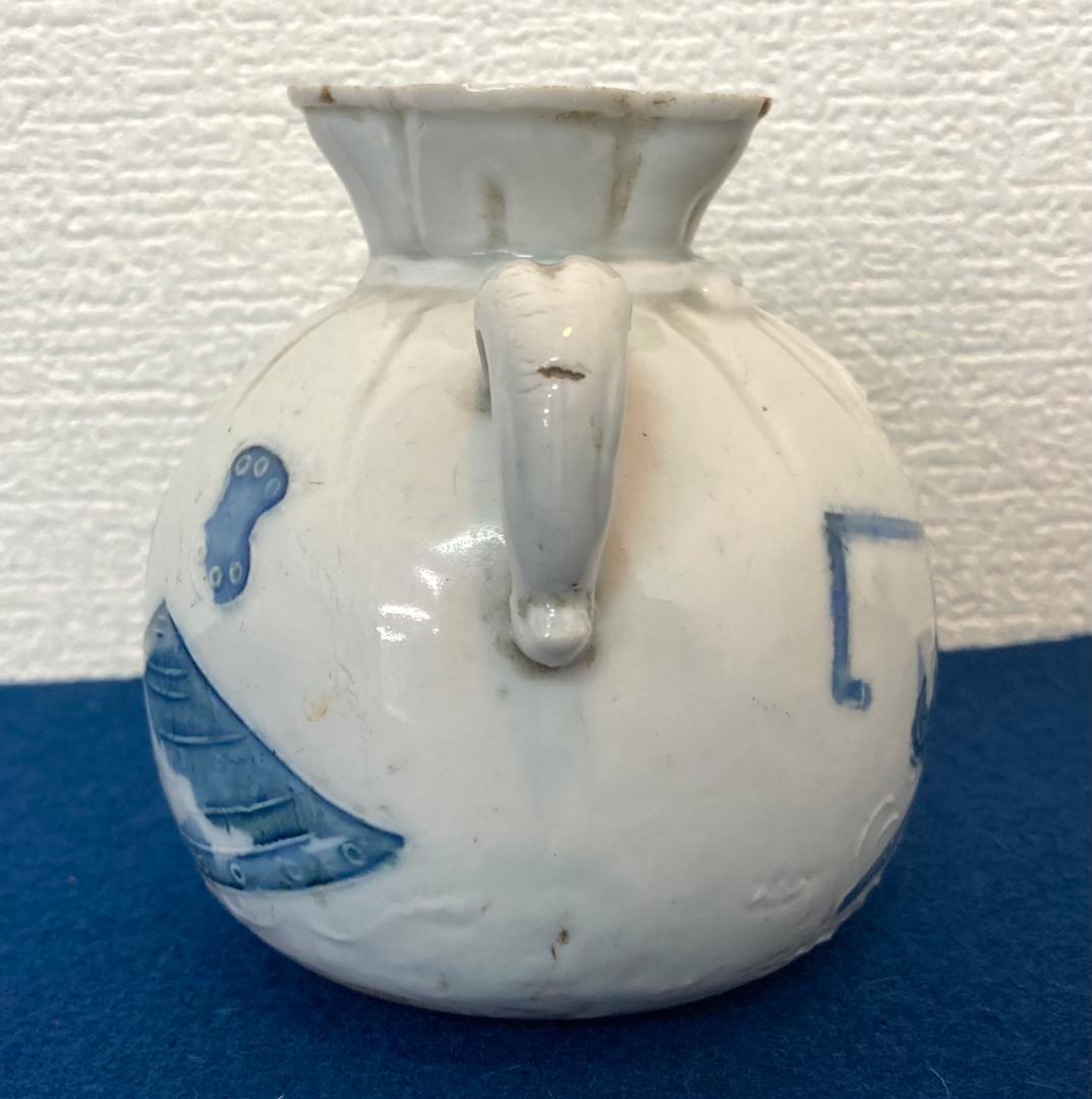 平戸焼 伊万里焼 水注 染付：茶道 華道