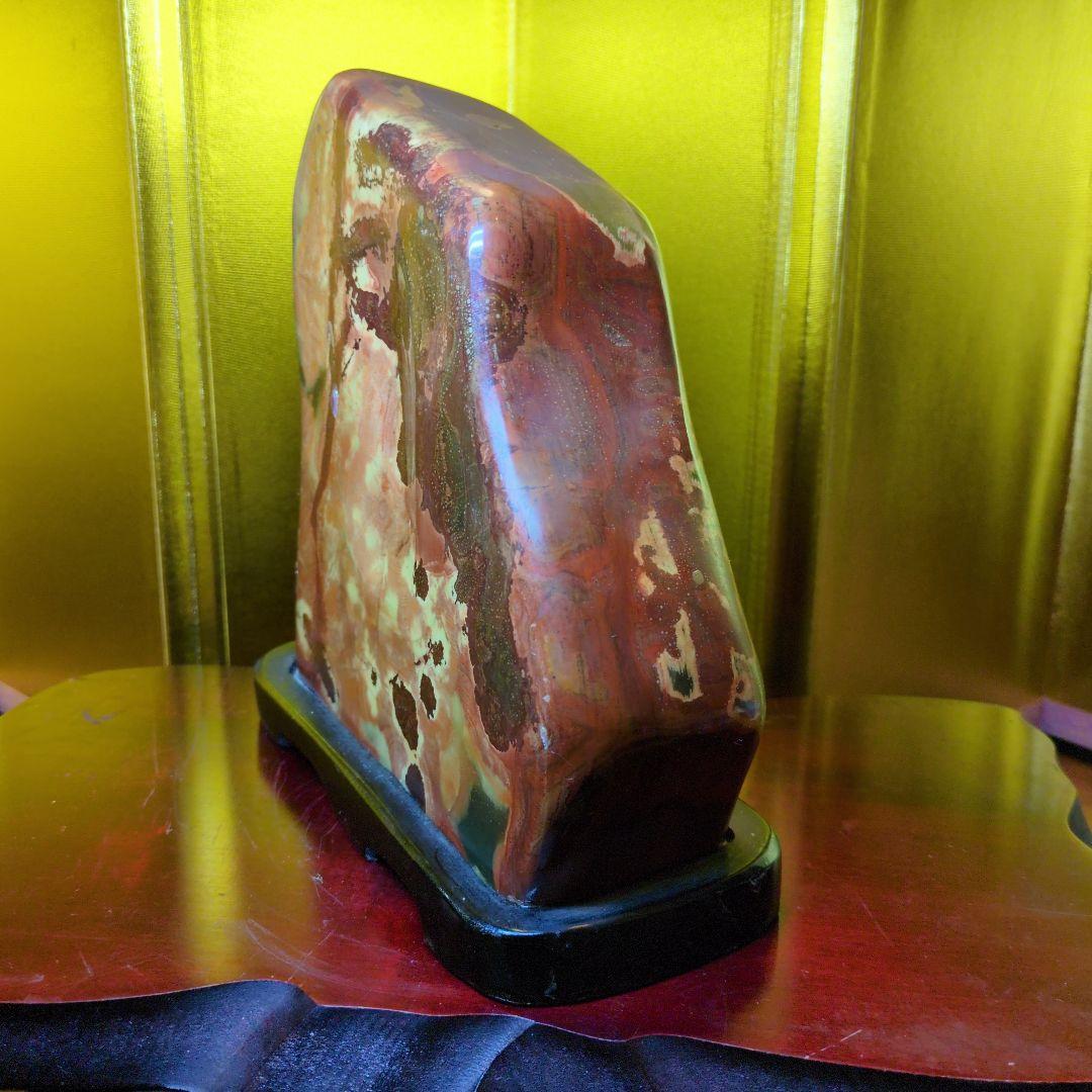 メノウ？オニキス？ 約3.6kg 専用台座付 天然石 自然石 パワーストーン