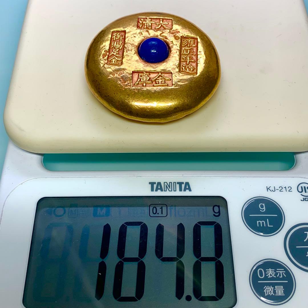 金貨　馬蹄金 古銭　開運用へ　寿金運パワー　供養供奉金元寶 インテリア美術品飾り