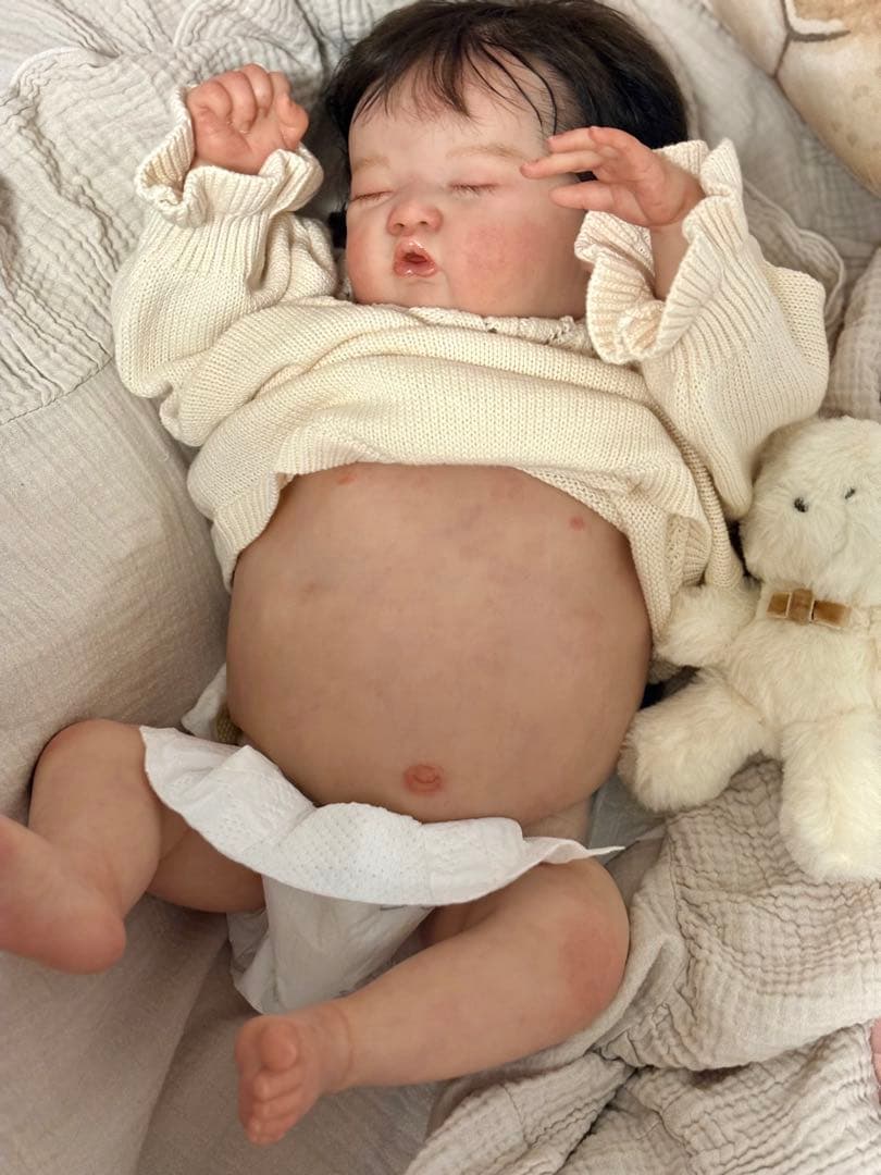 Ashiaアシアちゃん限定1111/2000 正規品、証明書付き、お腹プレート