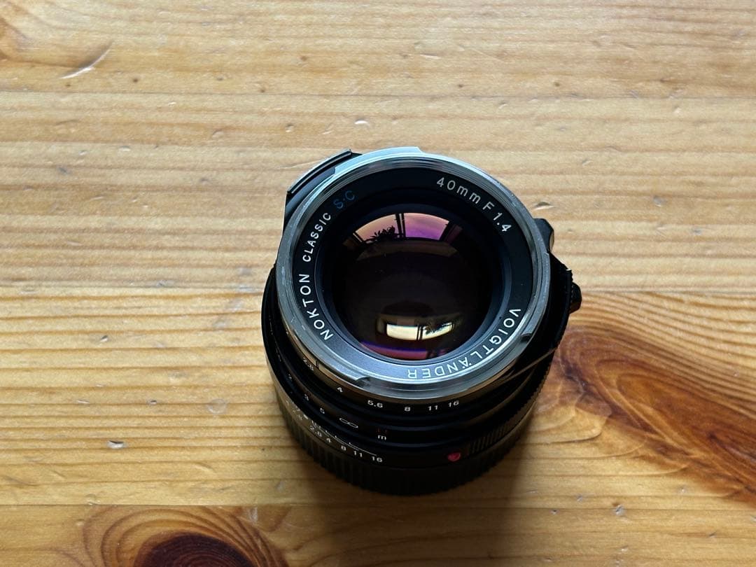 【値下げ】NOKTON Classic 40mm F1.4 SC VMマウント