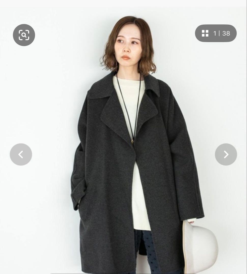 イエナ　IENA MANTECO PUREダブルフェイスショートコート　コート