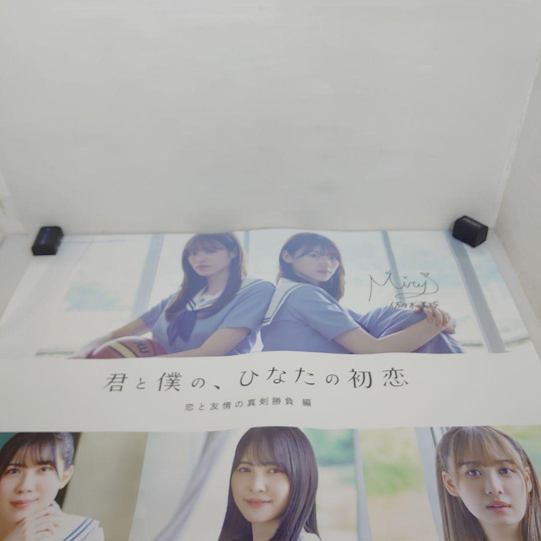 日向坂46 佐々木美玲 ひなこい 直筆サイン入りポスター　当選者限定