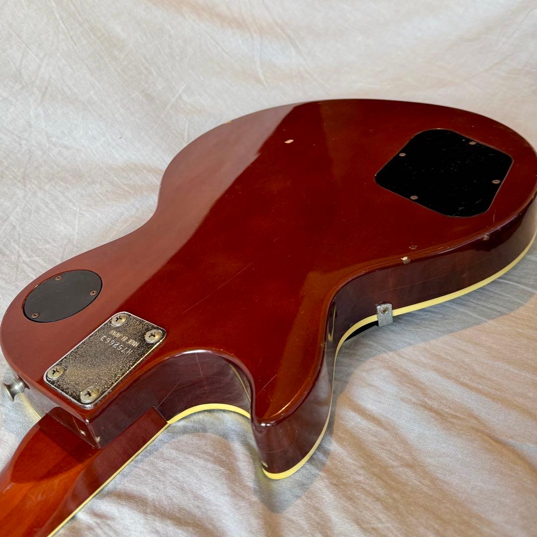 【動作確認済】グレコレスポール 1975年製フレイム杢 チェリーサンバースト