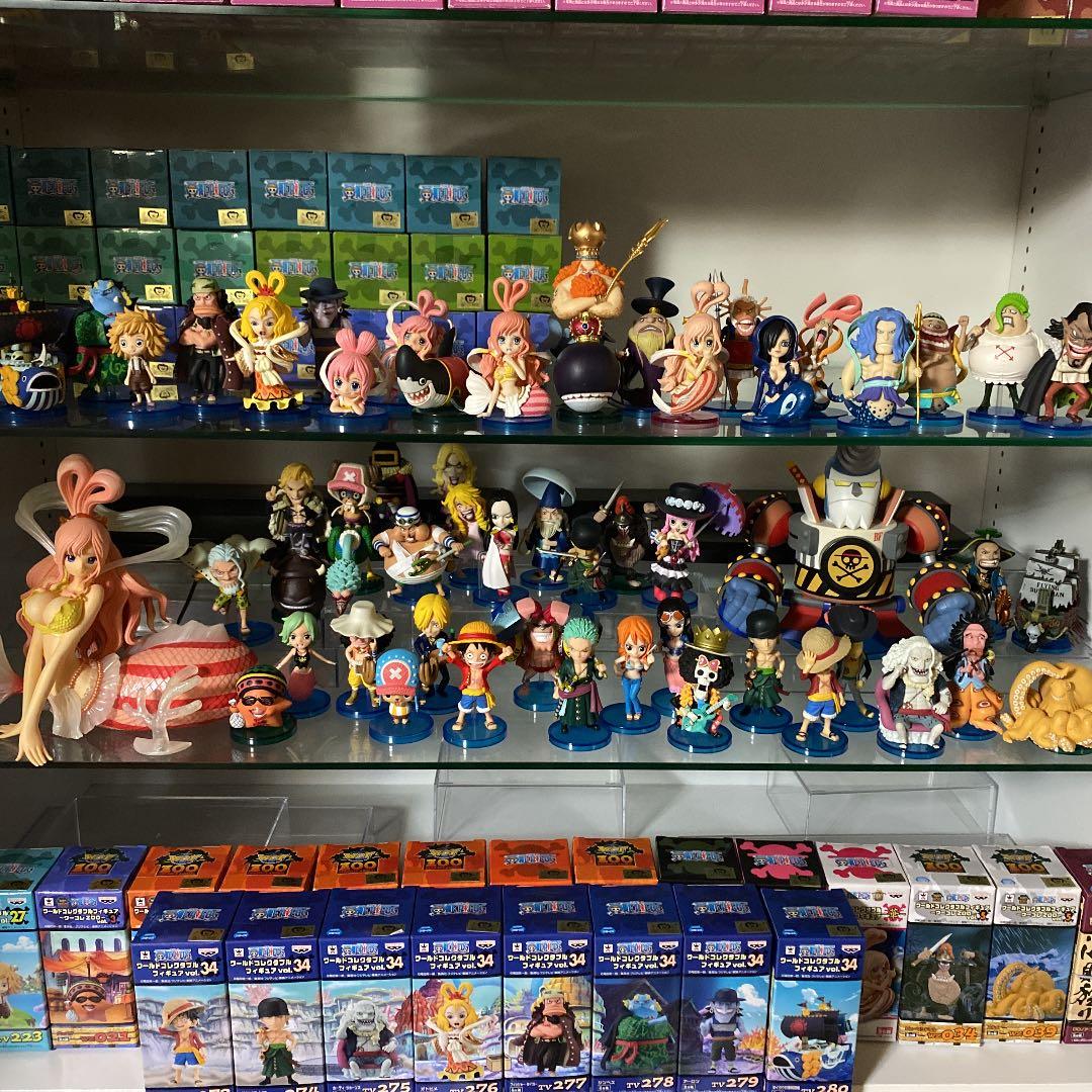 ワンピース ワーコレ 2年後 シャボンディー諸島〜魚人島編 57体セット‼︎