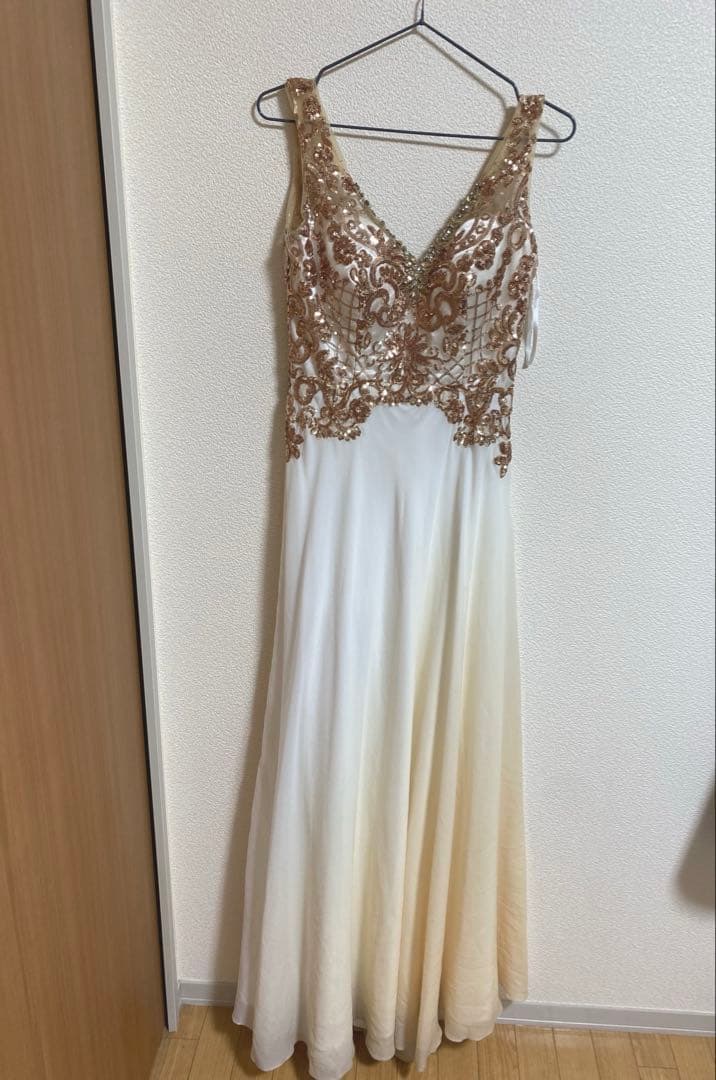 IRMA イルマ スパンコール Aライン ロングドレス キャバドレス