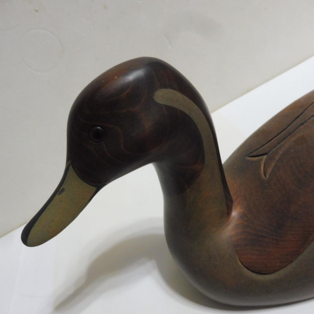 デコイ 鴨 水鳥 尾長鴨 Pintail Drakeのデコイ
