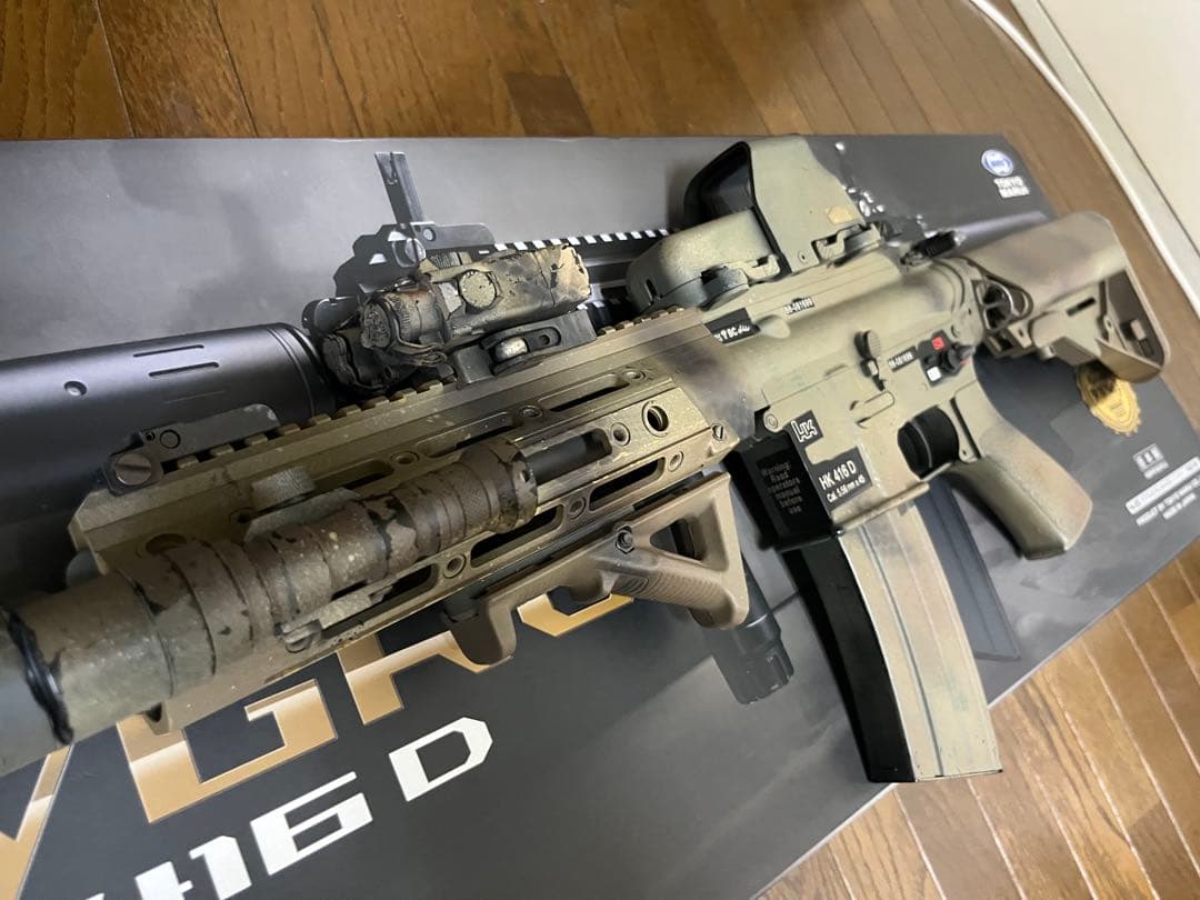 東京マルイ　次世代電動ガンHK416 DEVGRUカスタム　塗装品