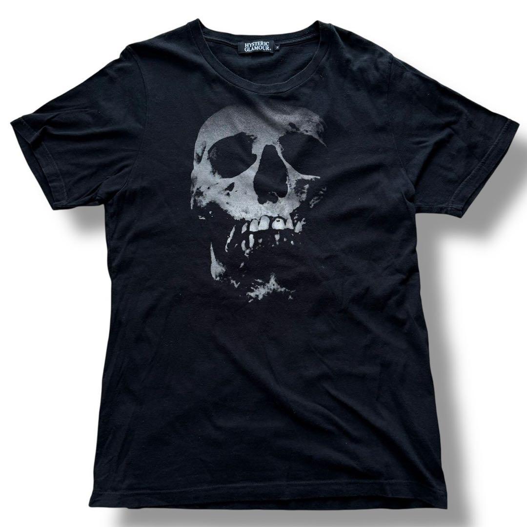 ヒステリックグラマー 半袖 Tシャツ ドクロ ベリー スカルベリー ブラック M
