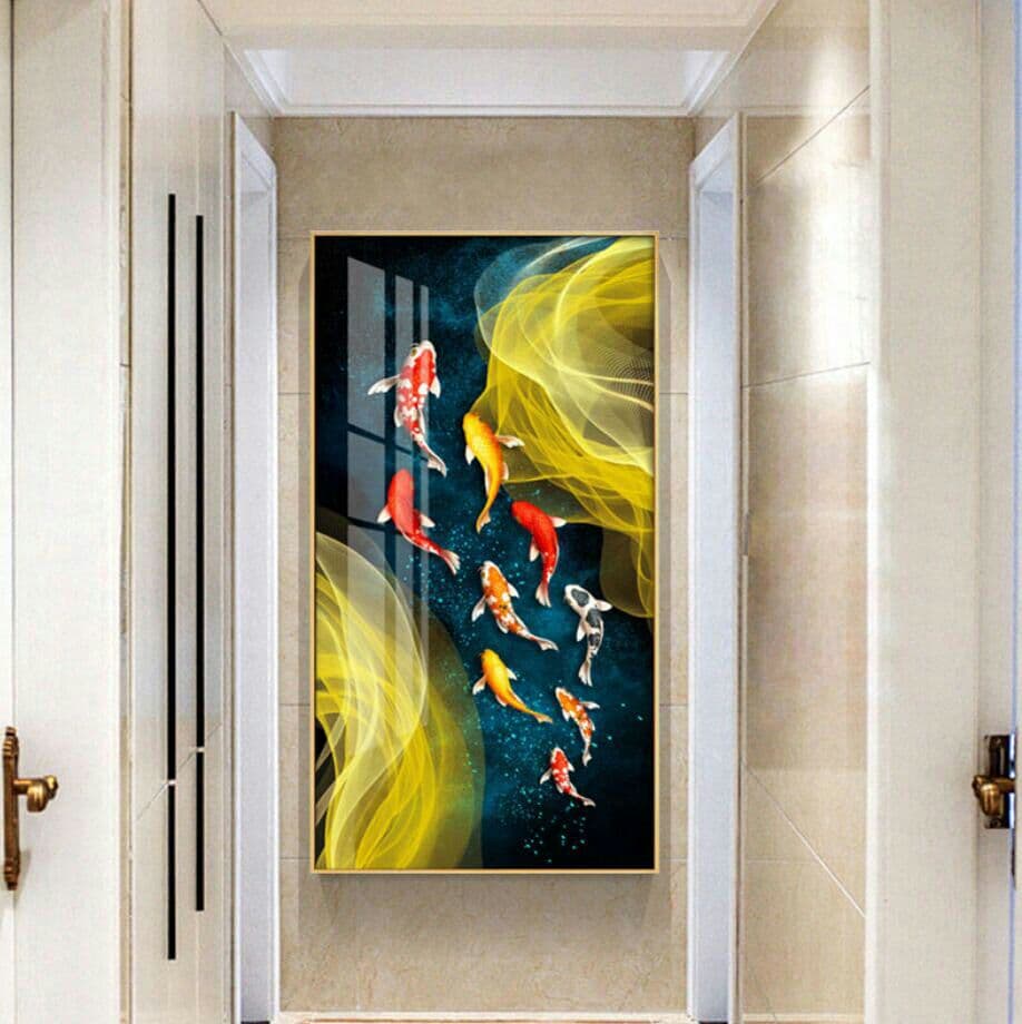 値下げ！【新品】リビングルーム装飾画 玄関装飾画 現代 ソファの背景装飾画