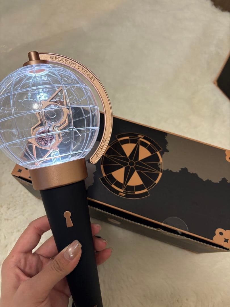 ATEEZ ペンライト ver1.2 ライティニ トレカ付き