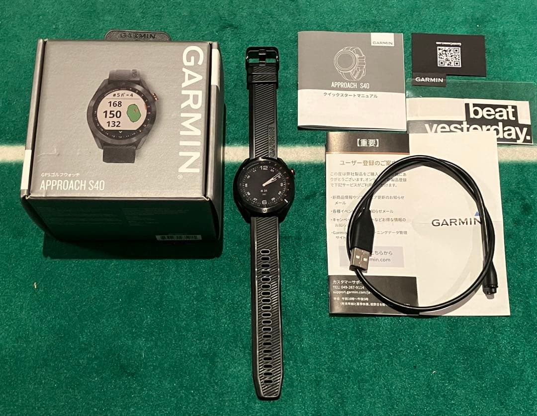 【送料無料】GARMIN(ガーミン)APPROACH S40ゴルフウォッチ