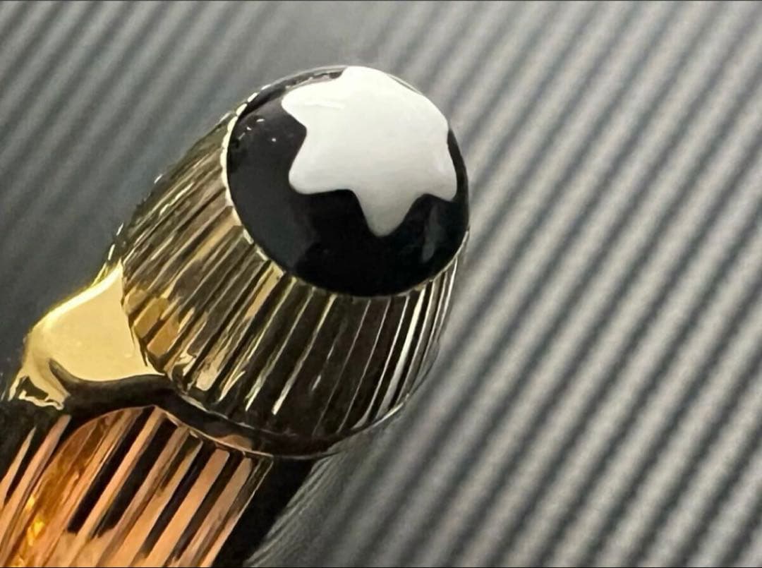 未使用に近い モンブラン 1465 ソリテール OB 万年筆