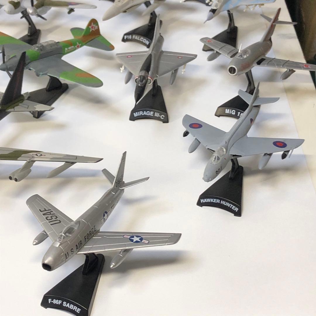 デル・プラド コレクション・世界の戦闘機　ダイキャスト　31点セット