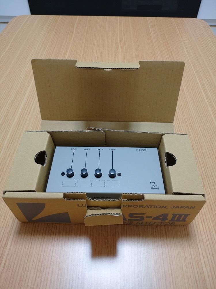 【新品同様】LUXMAN　ラックスマン　AS-4Ⅲ　ラインセレクター