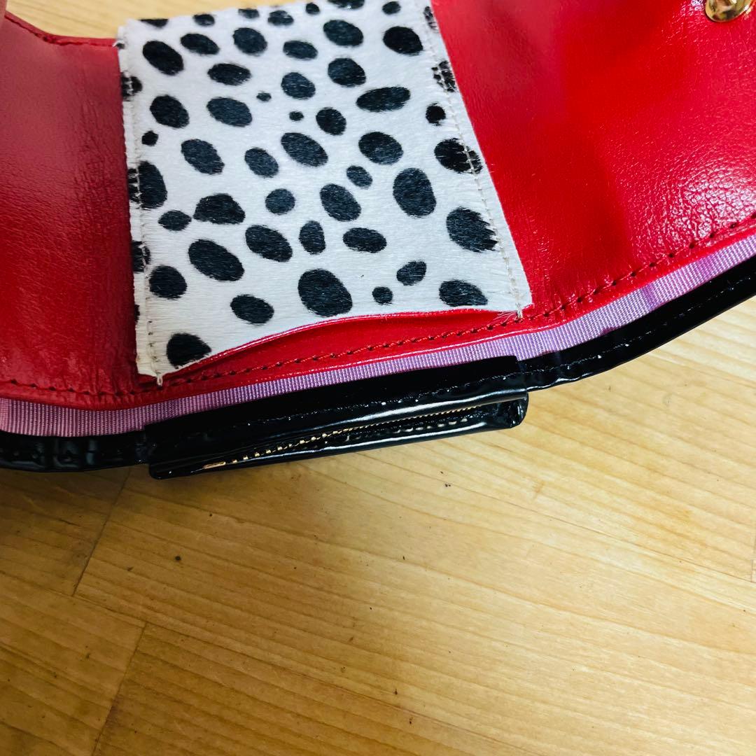 新品未使用品✨ フルッティディボスコ 二つ折り財布 コンパクト ブラック