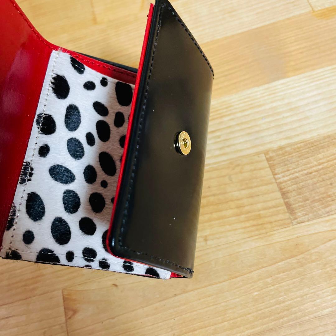 新品未使用品✨ フルッティディボスコ 二つ折り財布 コンパクト ブラック