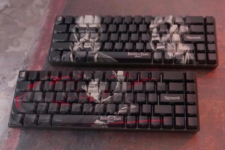 進撃の巨人/Attack on Titan x Higroundコラボキーボード