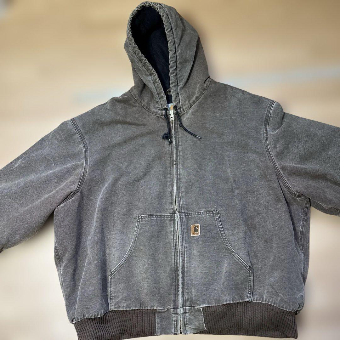 Carhartt ブラウン アクティブジャケット US XLサイズ