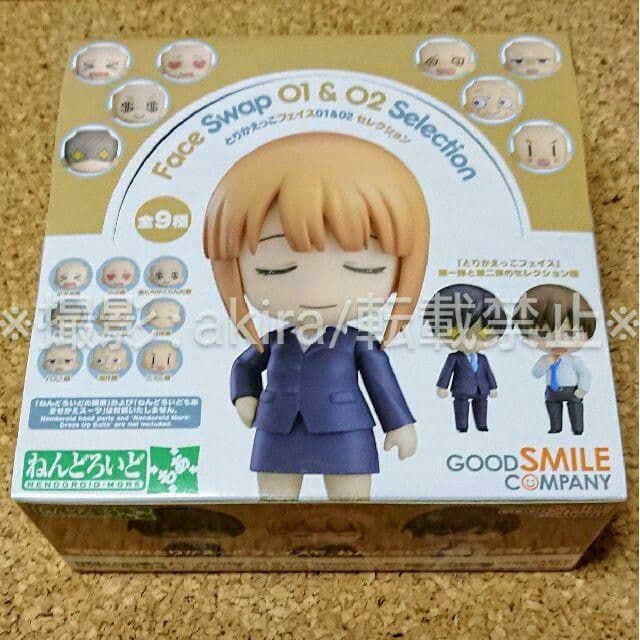 ねんどろいどもあ とりかえっこフェイス 1BOX 顔 フェイス フィギュア 新品